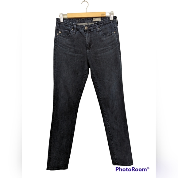 AG Adriana Goldschmied "The Prima" Cigarette Leg Stretch Jeans Size 28 … - Picture 3 of 12